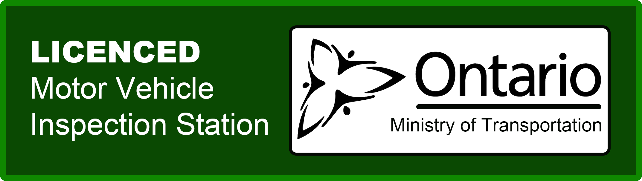 Licensed Ontario Motor Vehicle Inspection Station