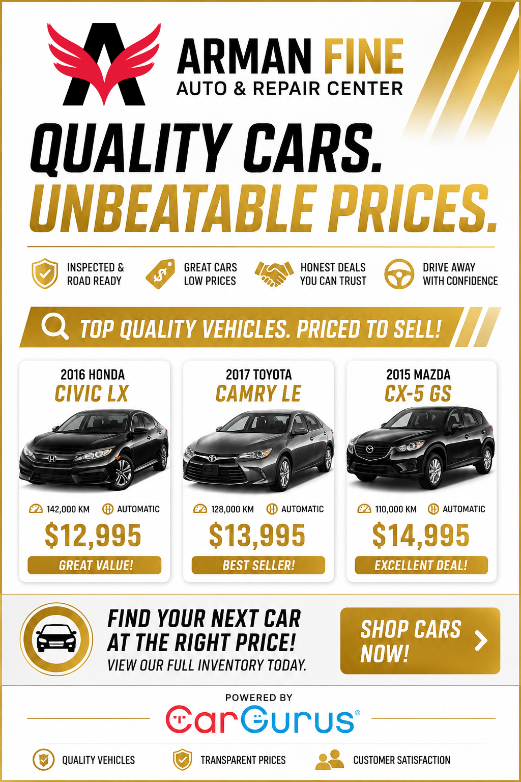 Used Cars For Sale North York Toronto