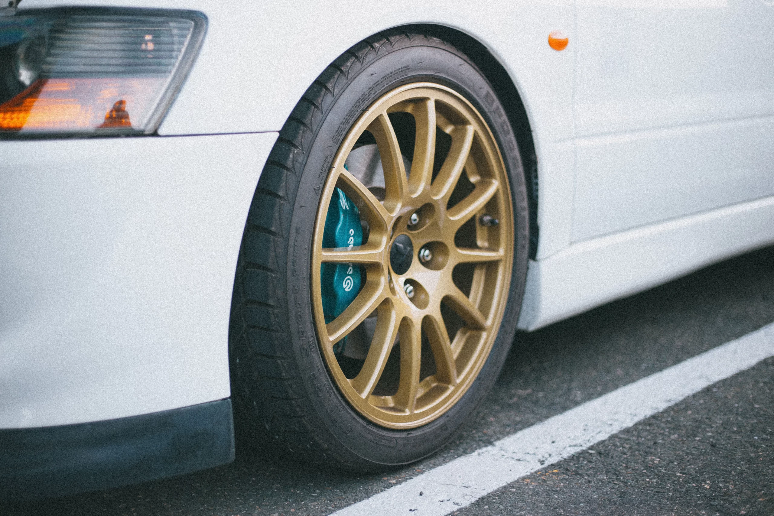 Vehicle experiencing steering pull caused by alignment or suspension issues.