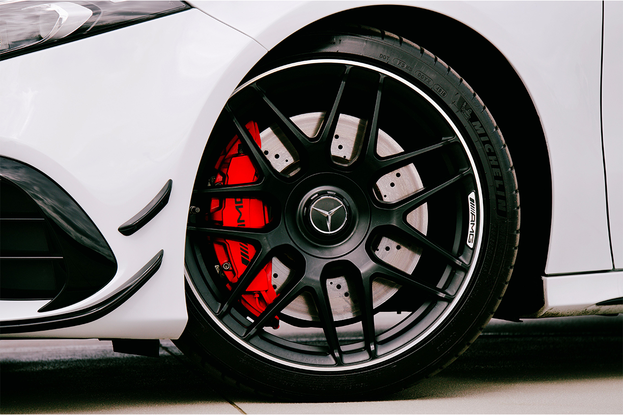 Tire rotation service at Arman Fine Auto & Repair Centre