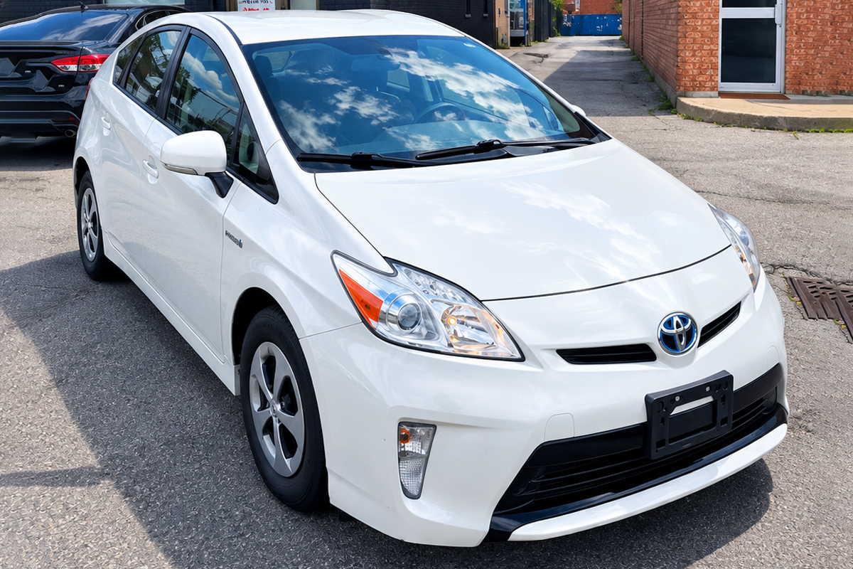 2012 Toyota Prius Two, white, at Arman Fine Auto