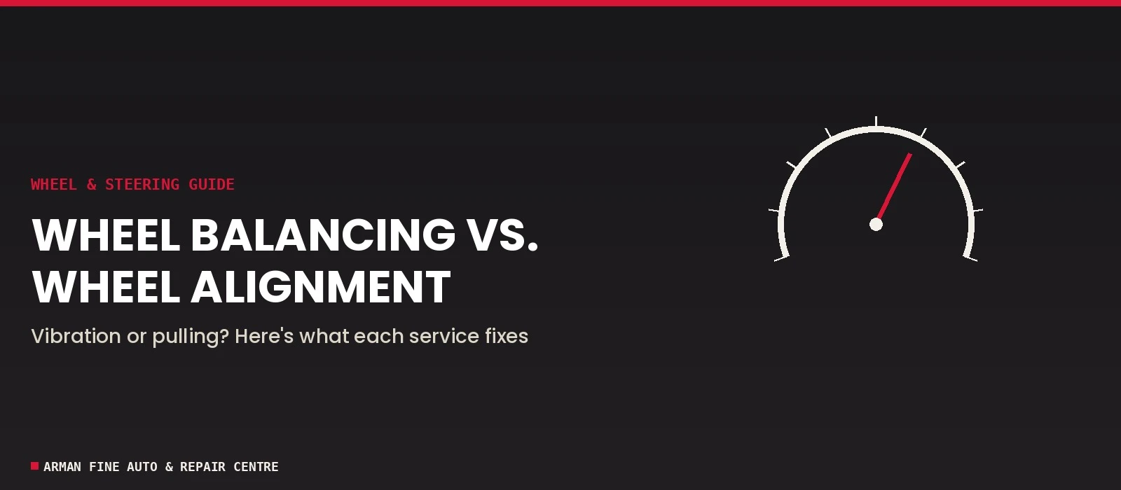 Wheel balancing vs wheel alignment