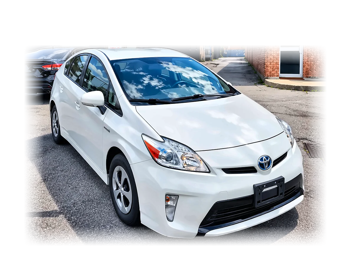 White 2012 Toyota Prius Two Hybrid for sale at Arman Fine Auto in North York