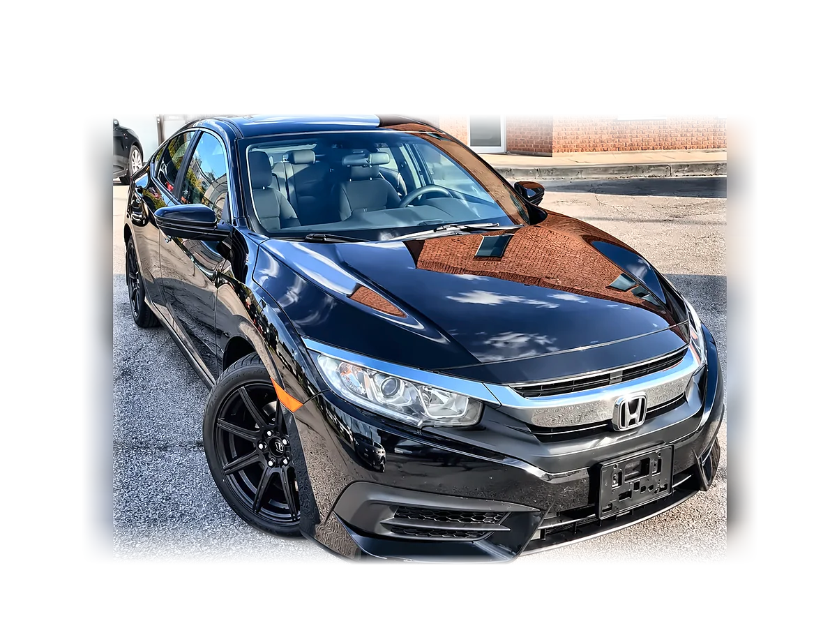 Black 2016 Honda Civic LX for sale at Arman Fine Auto in North York
